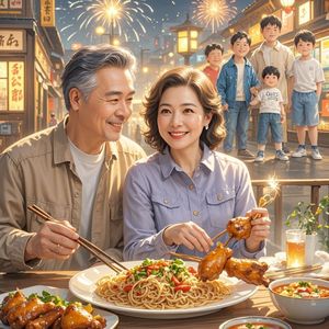 那年春天的炒米粉-银泰PMI飞鸽