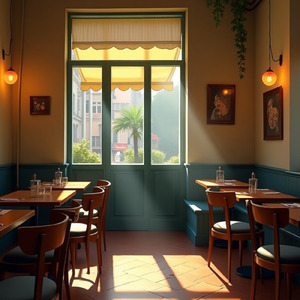 午後の木漏れ日