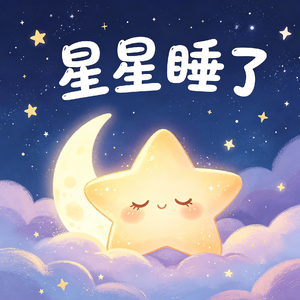 星星睡了