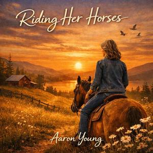 Riding Her Horses