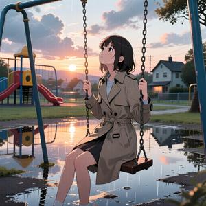 雨上がりの指定席