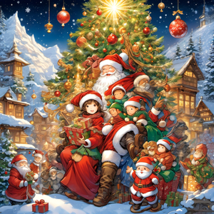 Ángeles de Navidad