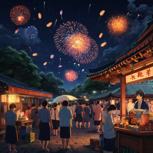 猛暑を忘れる花火大会