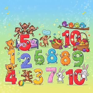 Counting 1–10 Song