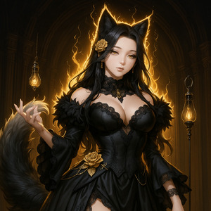 黒狼の儚き罰 -ゆらまろ-