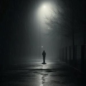 深夜的孤岛