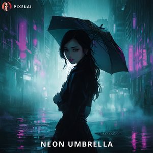 Neon Umbrella