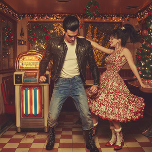 Rebel Christmas Night - Rockabilly