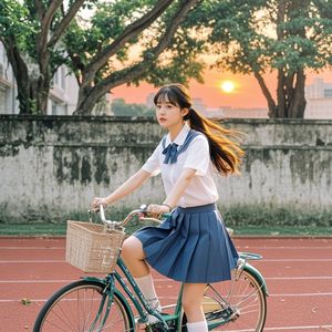 那年马尾轻轻摇