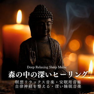 寝る前3分BGM セロトニン増加で睡眠の質を上げる α波 疲労回復・ストレス解消 (3分で眠れる森)