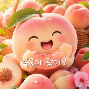 복숭아 왔어요