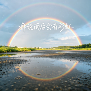 都说雨后会有彩虹