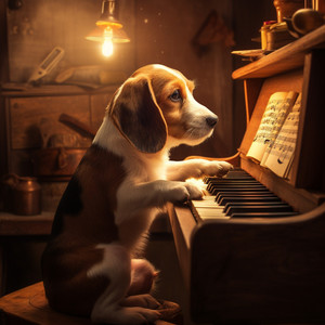 Gentle Piano for Dog Comfort