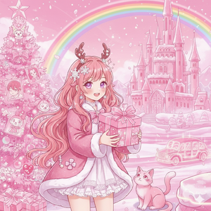 粉色圣诞节 伴奏