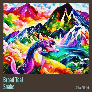 Broad Teal Snake