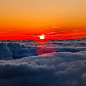 暴风雨后的晴空