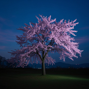 桜舞い散る夜に舞う