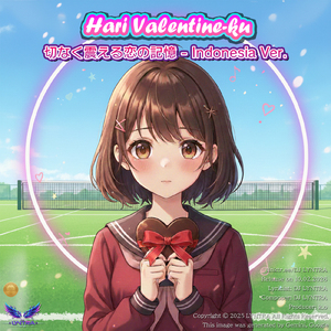Hari Valentine -ku - Lagu Galau Jepang tentang Kenangan Manis dan Sedih - (Kawaii Anime-Pop Style) [Indonesia Ver.]
