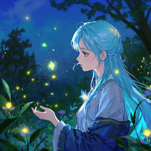 流萤与晚风的私语