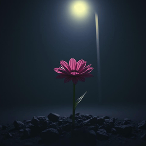 灰の中の花