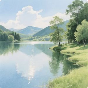 时间湖泊