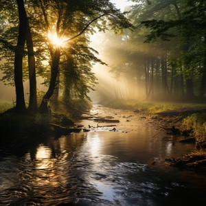 Río Que Fluye En El Conocimiento