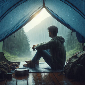 Loud Rain Noise in a Tent 2