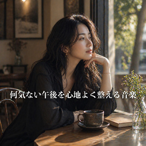 カフェの隅でのひととき