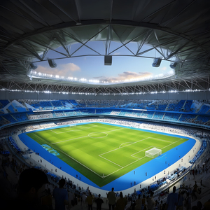 Under the Floodlights