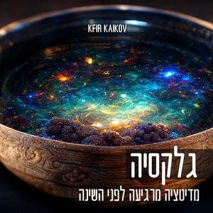 גלקסיה מרגשת במרחב הרגוע