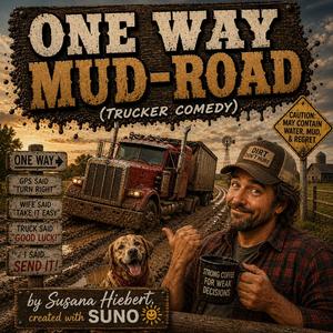 One way mud-road