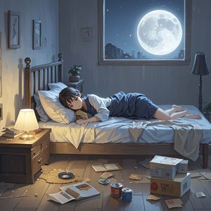 独自一人空房间-空雨