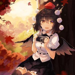 紅葉舞う妖怪の山