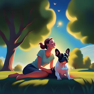 A French Bulldog's Afternoon
