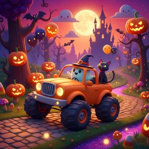 Halloween Fahrzeuge Lied