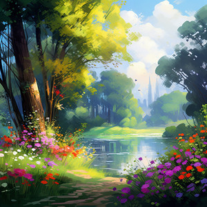 Nature's Serene Journey