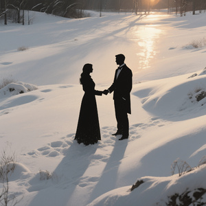 雪明かりのサヨナラ