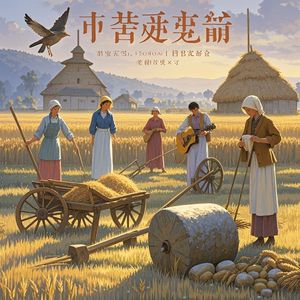 想起了生产队的麦场-南月