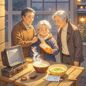 时光里的白发-万事如意