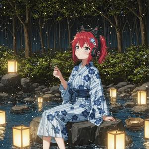 ネオンに溶ける夜