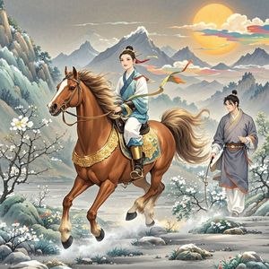 御马踏春行-杨超