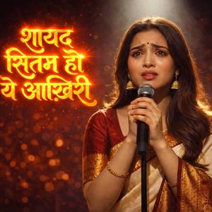 शायद सितम हो ये आख़िरी