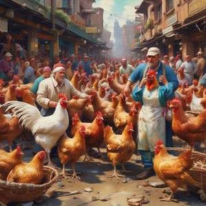 纶YE的养鸡场倒闭了