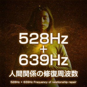 528Hz + 639Hz 人間関係の修復周波数