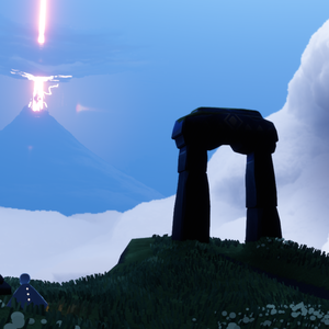 晴天的周末在去学校补课的路上遇见了喜欢的人（光遇拇指琴）