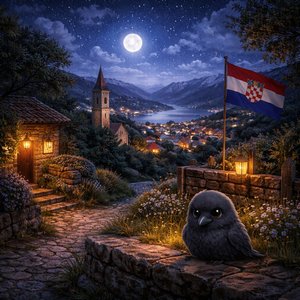 Chill Night in Croatia Focus