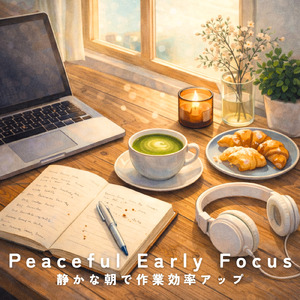 Calm Study Time at the Cafe Morning