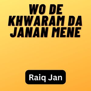 Wo De Khwaram Da Janan Mene