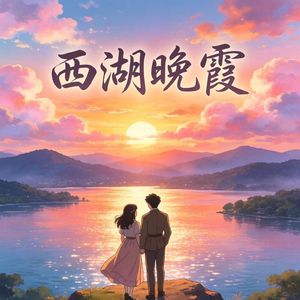 西湖晚霞