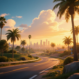 LA Sunset Drive